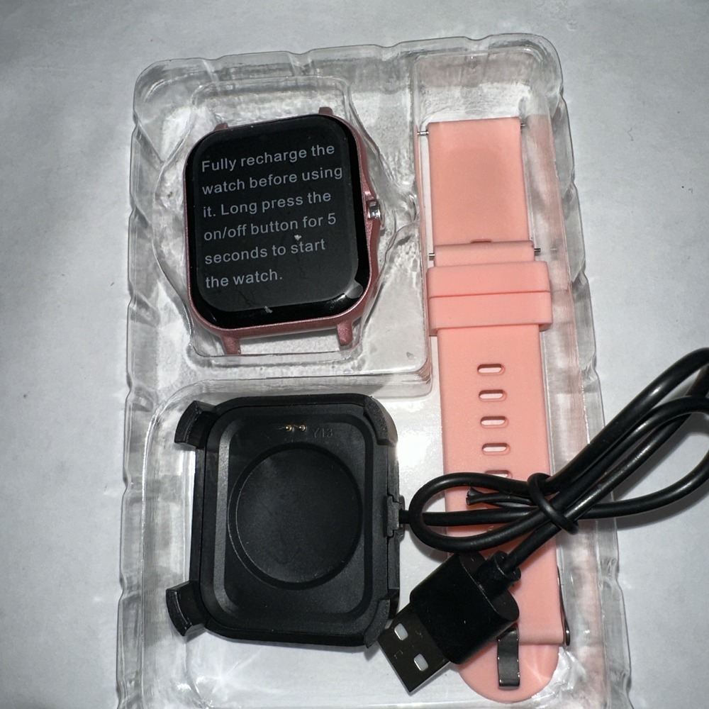 DOVIICO Smart Watch  pink